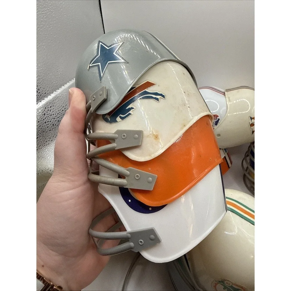 Lot Of 30+ 1974 Laich Dairy Queen NFL Football Helmets Ice Cream Some Duplicates